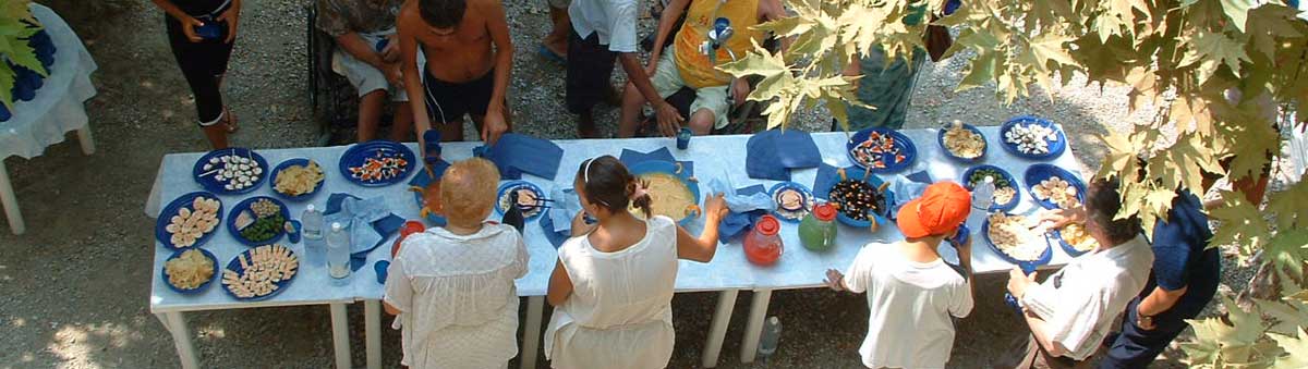 Festa in giardino a Villa Marina