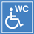 Bagni accessibili ai disabili in tutta la struttura