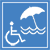 Spiaggia accessibile ai disabili